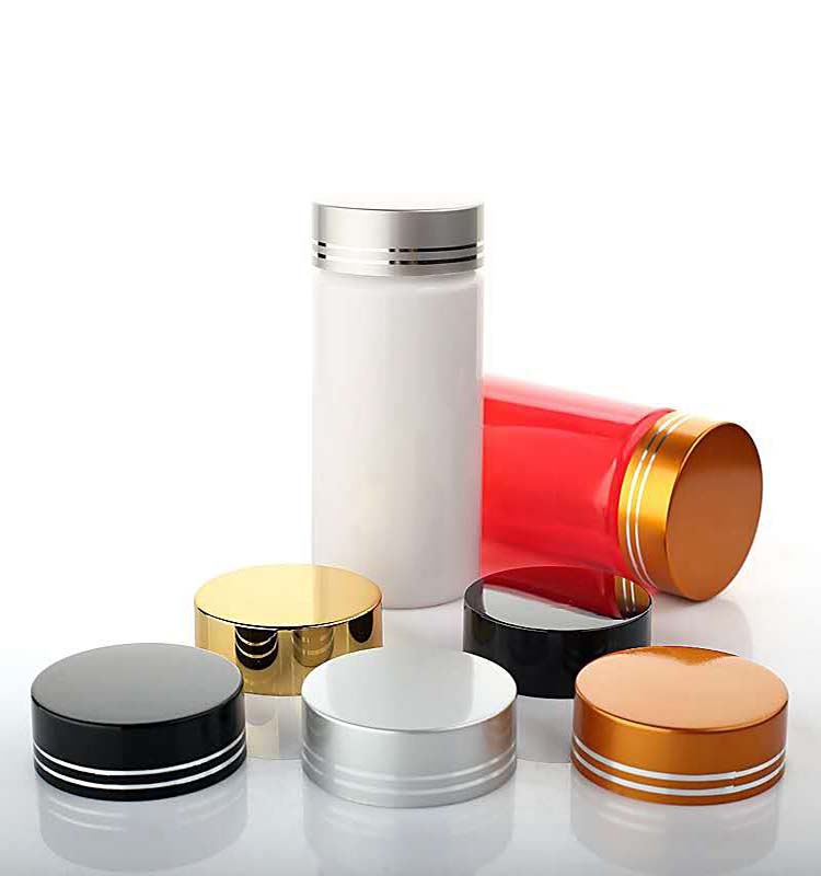 80ml PET Empty  Plastic PET Vitamin Capsules Health Care Medicine Bottle with Cap