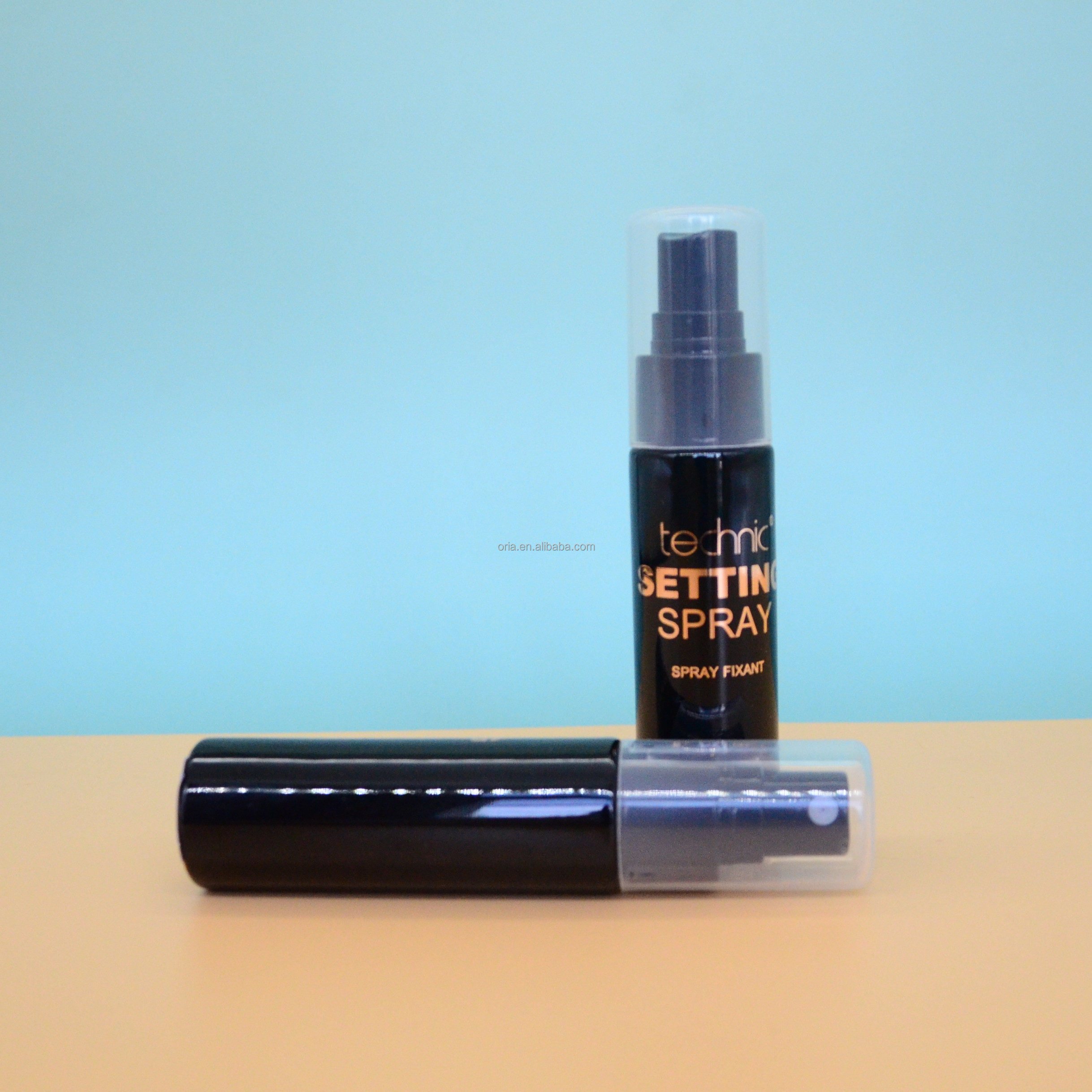 High-capacity 100ml 120ml 150ml 200ml 250ml 500ml clear white amber blue PET plastic cosmetic packaging spray bottle