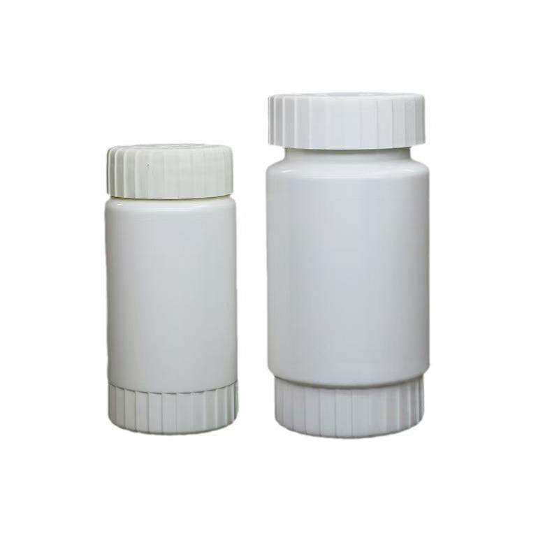 100ml 150ml 175ml HDPE Plastic Jar Bottle with Screw cap health care capsules bottle packaging