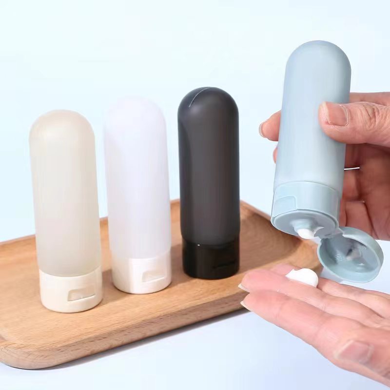 Travel Bottles 30ml 60ml 100ml Flip Top Cap Lotion Cream Soft Squeeze Tube Soft Touch Premium Texture Cosmetics Packaging Bottle
