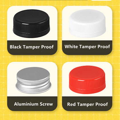 100ml 28mm Small Mini Samples PET Plastic Empty Round Juice Drink Containers Energy Ginger Shot Bottles with Tamper Proof Caps