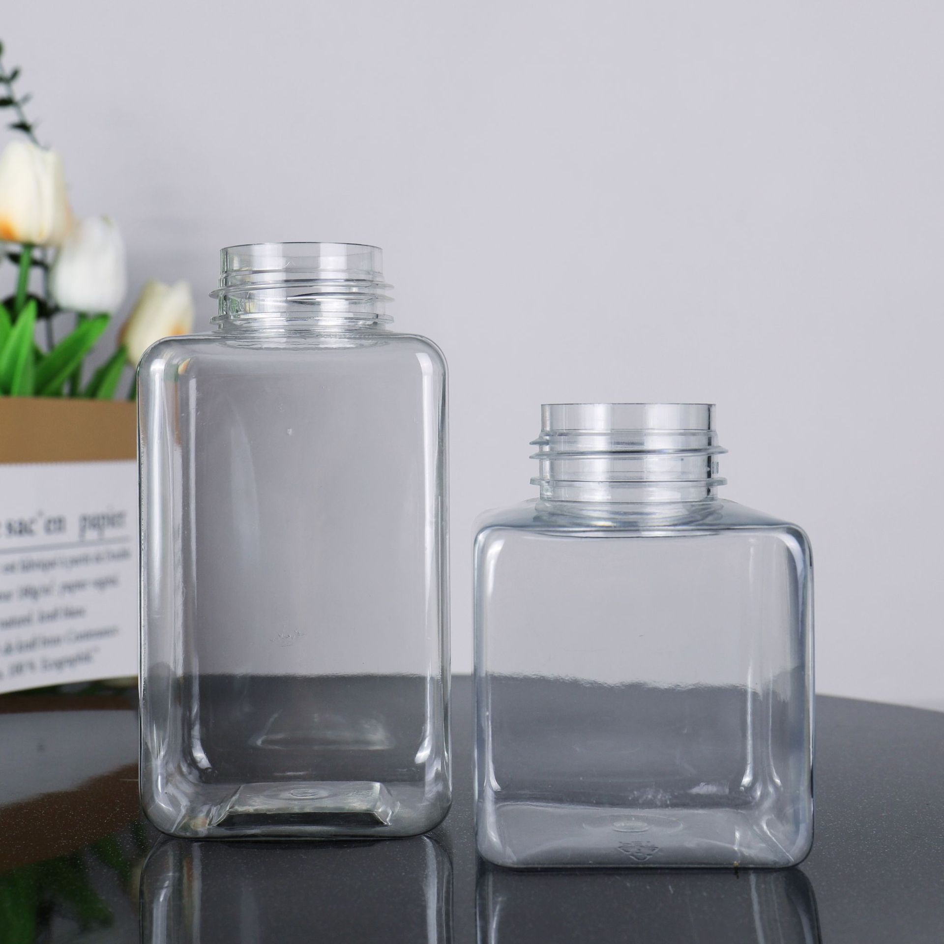 120ml 150ml 200ml 250ml Baby Kids Hand Wash Foam Pump Bottle Square face wash facial foaming cleanser bottle