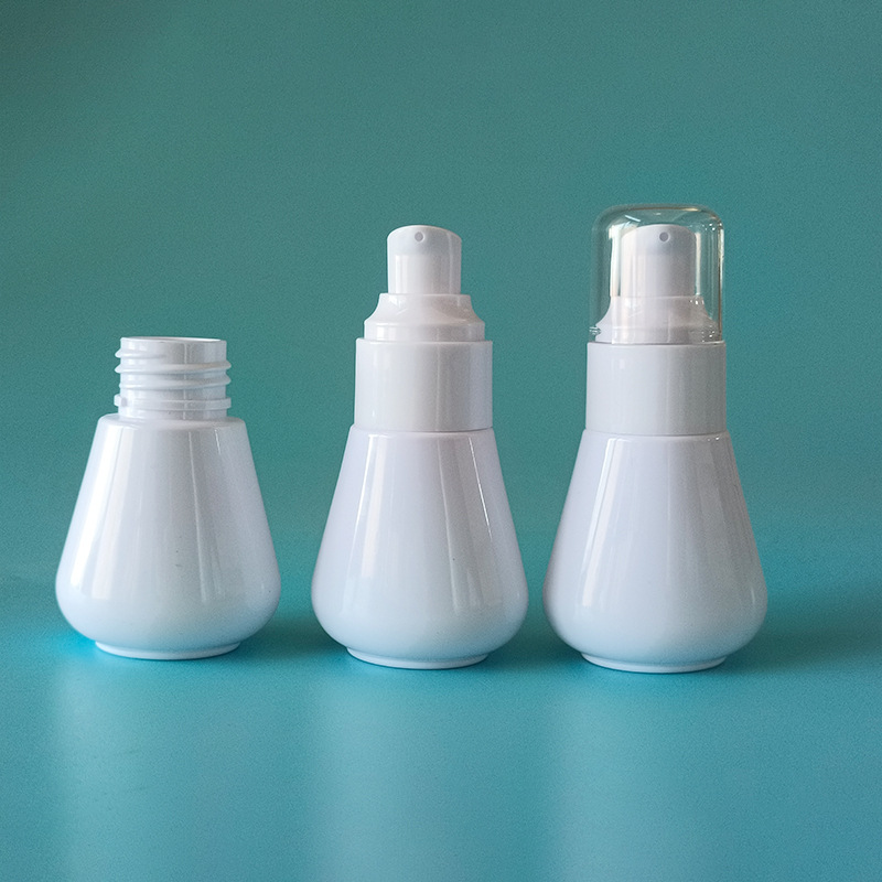250ml 500ml plastic Conical pump bottle Body Wash Lotion Face Wash Bottle For Men Cosmetics Packing