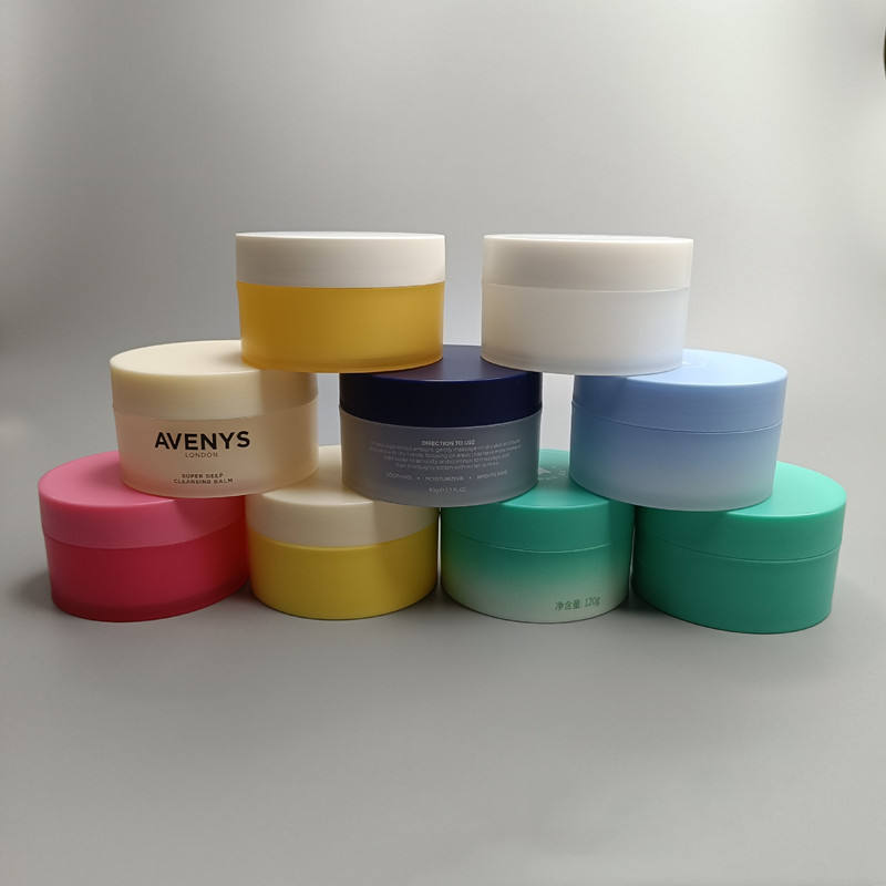 2oz 4oz 8oz Clear Body Butter Jar 8oz with Lid for Cosmetic Makeup Eye Hair Mask Cream Slime Sugar Body Scrub Jar Container