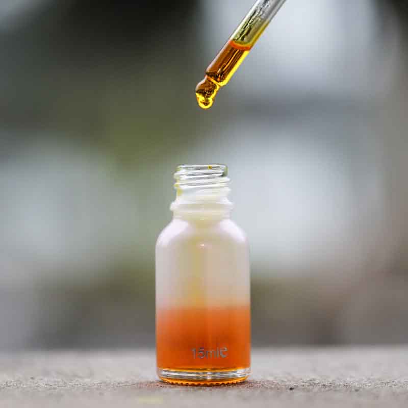 10ml 15ml 30ml 50ml Cosmetic Sample Vial Mini Plastic Glass Dropper Bottle Essential Oil Serum Bottle with Gold White Pipette
