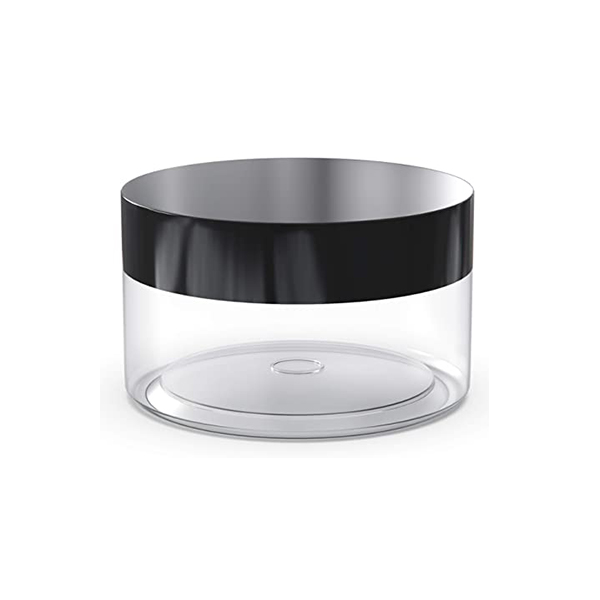 custom frost matte glossy plastic lotions Essence facial scrub body butter eye cream jar 30ml 50ml 80ml with lids for sale