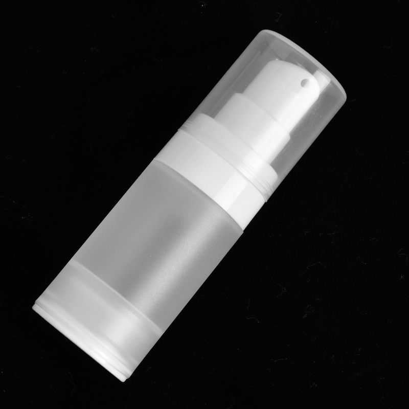 Cosmetic packaging bottle 15ml Airless lotion serum eye cream gel emulsion bottle Plastic PP press pump 30ml vacuum bottle