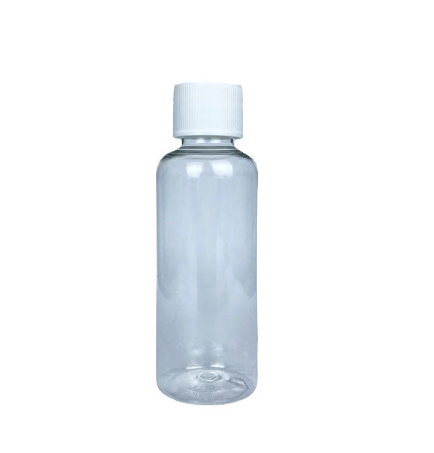 Multi Specification PET Transparent Empty Plastic Flip Cap Squeeze Bottle screw cap round shoulder plastic bottle