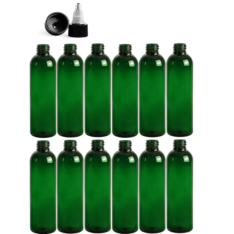 Custom Printed Hair Growth Oil Dispenser Applicator Bottle 4oz 8oz 16oz 60ml 100ml Cosmo Hair Oil Bottles with Custom Label