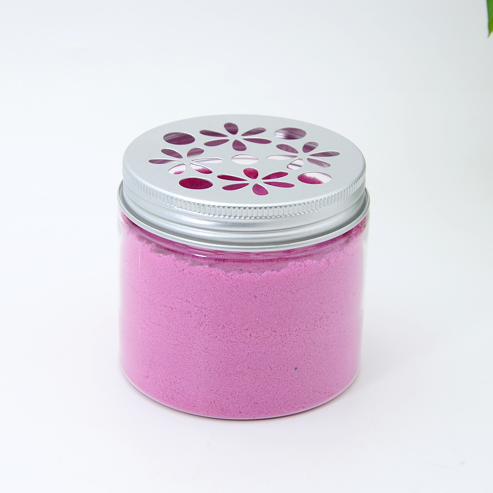 Cosmetic Aluminum tin box empty tin cans hollow out hole cover for air freshener plastic jar