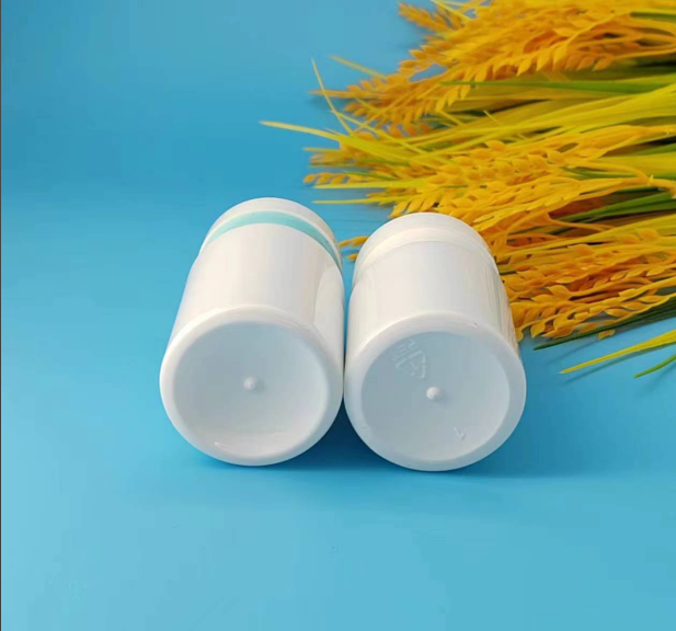 White Wide Mouth PET Capsules Tablet Powder Jars Bottles Vitamin Supplement Packaging Bottles