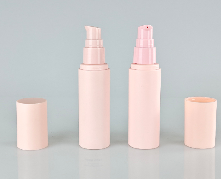 30ml 40ml 50ml 60ml 70ml Pink Plastic Spray Bottles PET Lotion Bottle Cosmetics Skin Care Packaging airless cosmetic bottle