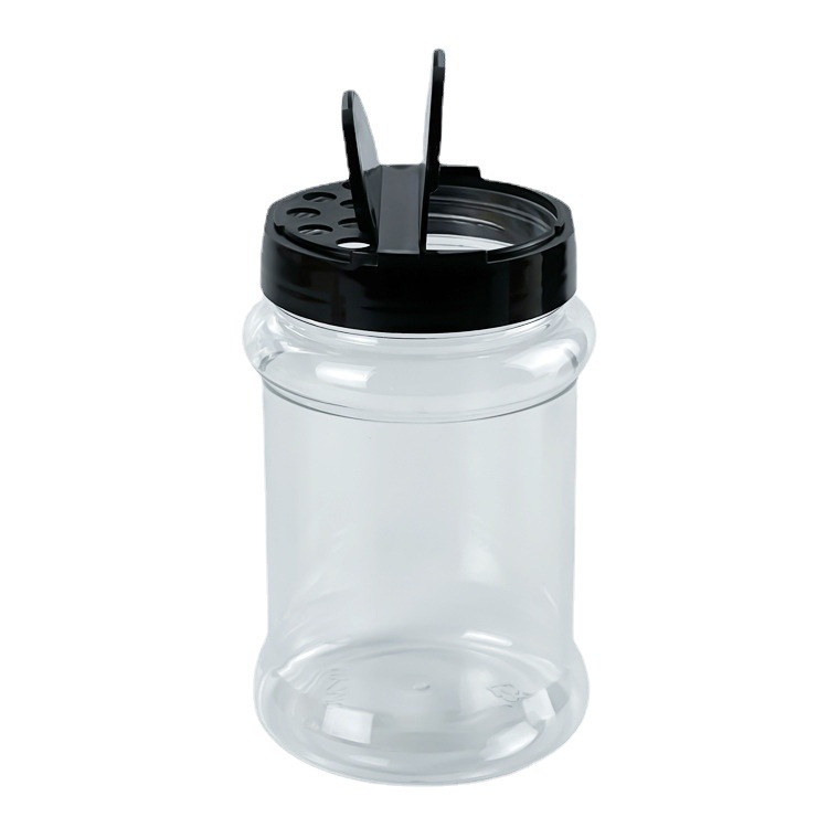 wholesale 50g 50ml Plastic Spice Bottle Seasoning Jar Empty Spices Packaging Bottle With Shaker Lid Flip Top Cap