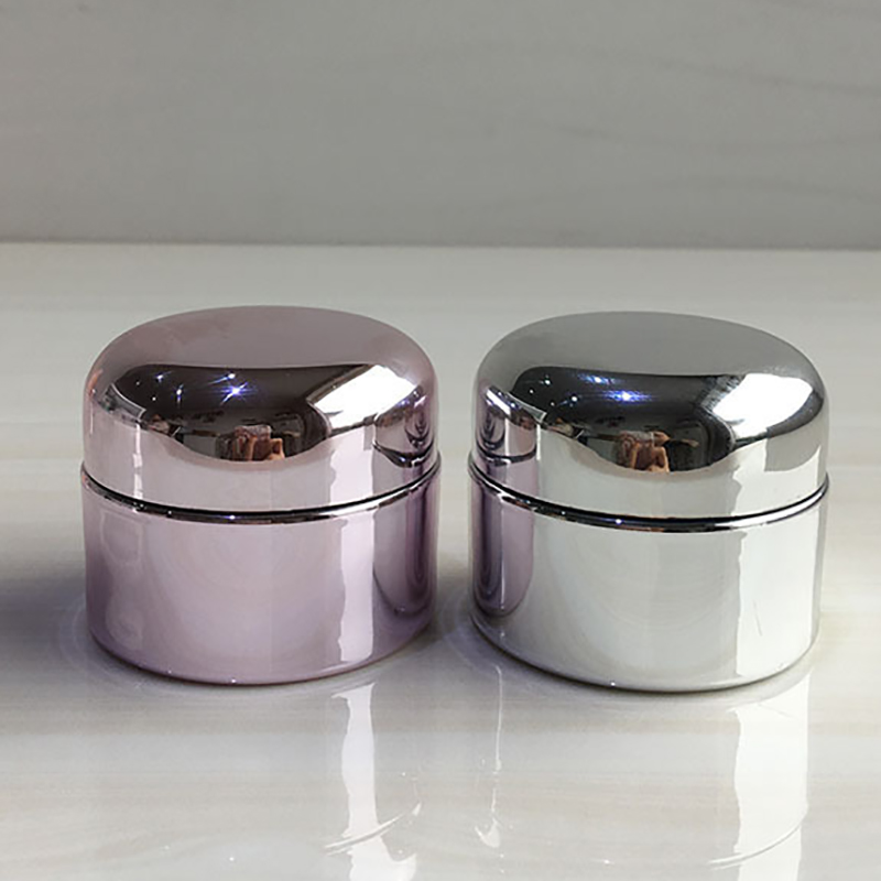 Luxury Round 1oz 3oz 5oz plastic jars hair oil product plastic container with lid for cosmetic cream packaging container