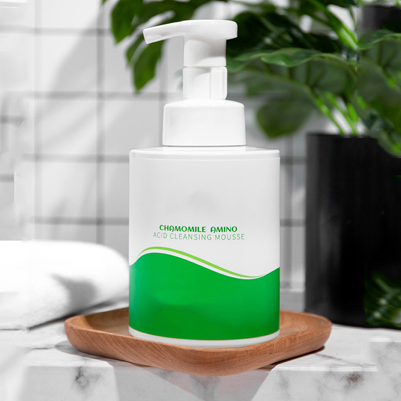 100ml 150ml 200ml 250ml Customize Plastic Bottle Packaging Foam Pump Moussing Bubble Facial Cleanser Oil Bottle