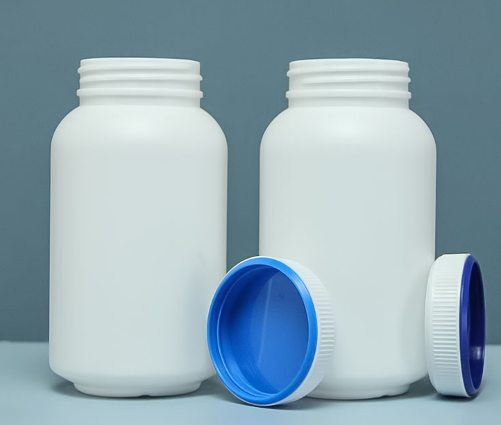 White HDPE Empty Medicine Bottles For tablets capsules Packaging Suitable for Pharmaceutical Products Packaging
