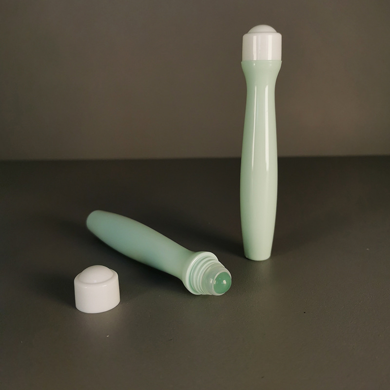Plastic 15ml Hand Held Massage Roller Stick Roll On Bead Ball Bottle Face Cream Hand Lotion Hair Scalp Oil Skin Massage Bottle