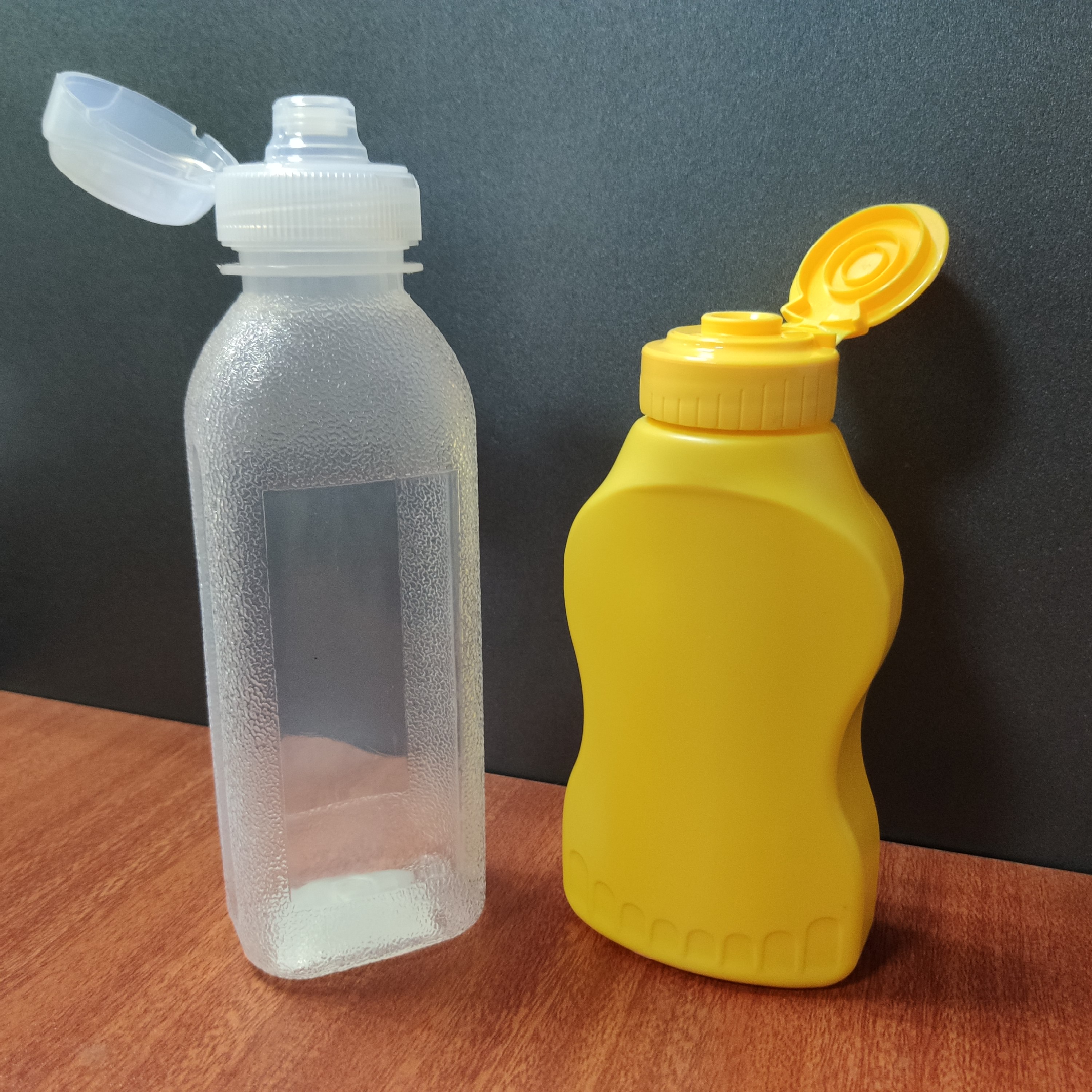 300ml 500ml Round Square Hot Filling PP Plastic Juice Bottle Heat Resistant Bottles 8oz 12oz 16oz Clear PET Empty Bottle