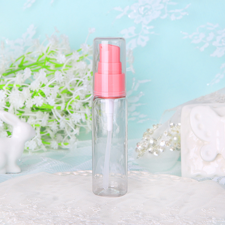 cosmetic bottle 30ml travel size serum pump bottle 30ml Hotel shampoo Conditioner Body Wash Lition Bottle with Flip Top