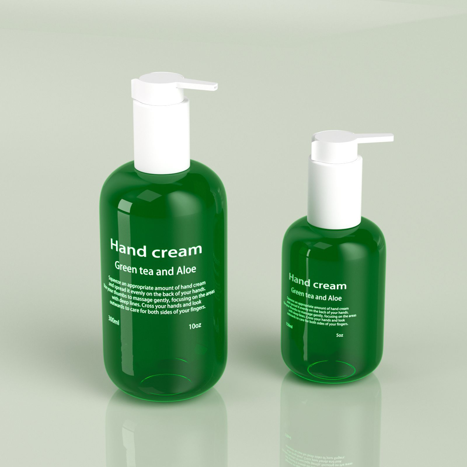 150ml 300ml Plastic bottle for shampoo and conditioner hair oil Cosmetics Serum Toner facial cleanser bottle hand cream bottle