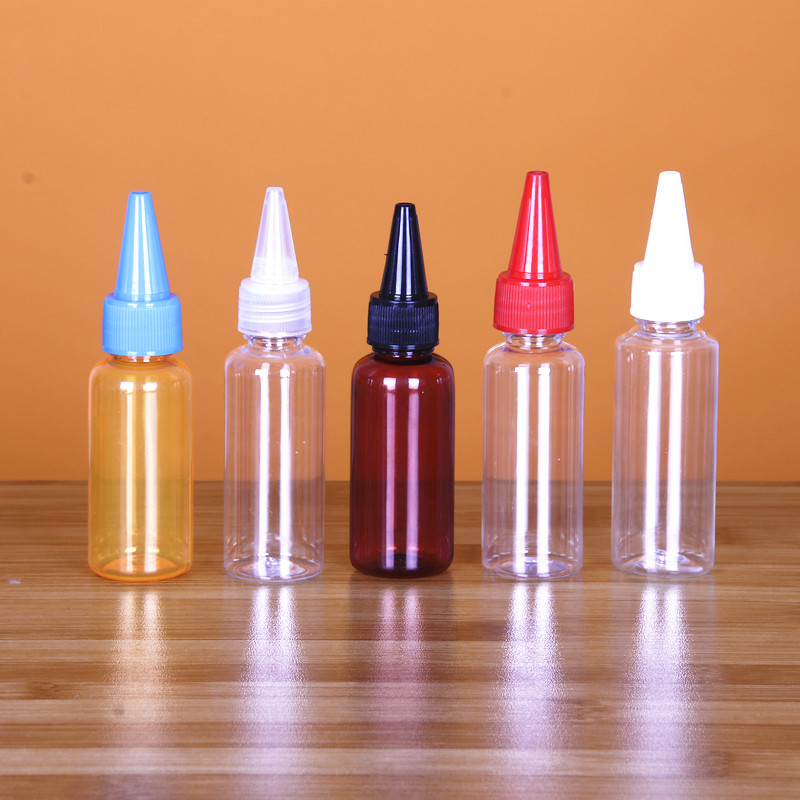 10ml 15ml 20ml 25ml 30ml 50ml 100ml 120ml Mini Plastic Squeeze Bottle Twist Spout Cap Sauce Oil Vinegar Serum Dropper Dispenser