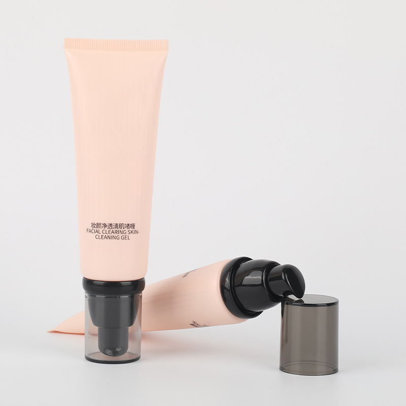 Empty Sunscreen BB Cream Tube Package 30ml 50ml 100ml Airless Pump Tube Bottle Serum Foundation Lotion face cleanser gel tube