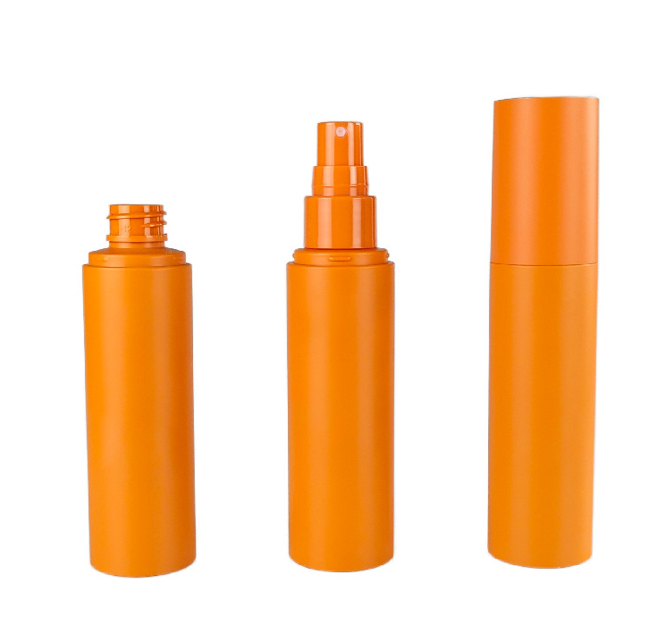 60ml 80ml 100ml Plastic cosmetic airless bottle lotion bottle with pump for skin care serum cosmetic packaging
