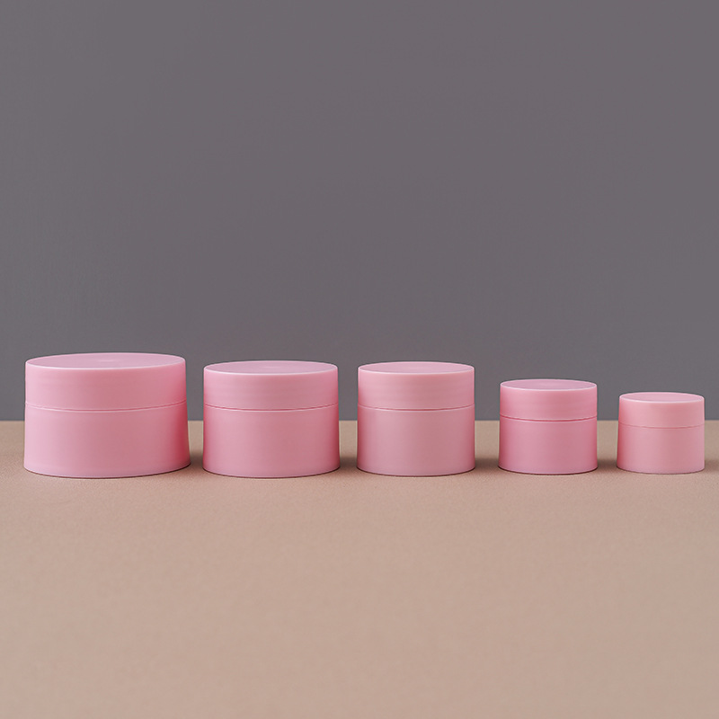 30g Pink/Silver/Gold/rose Golden Body Butter Cosmetic Container Double Wall Plastic Cream Jar With Lids