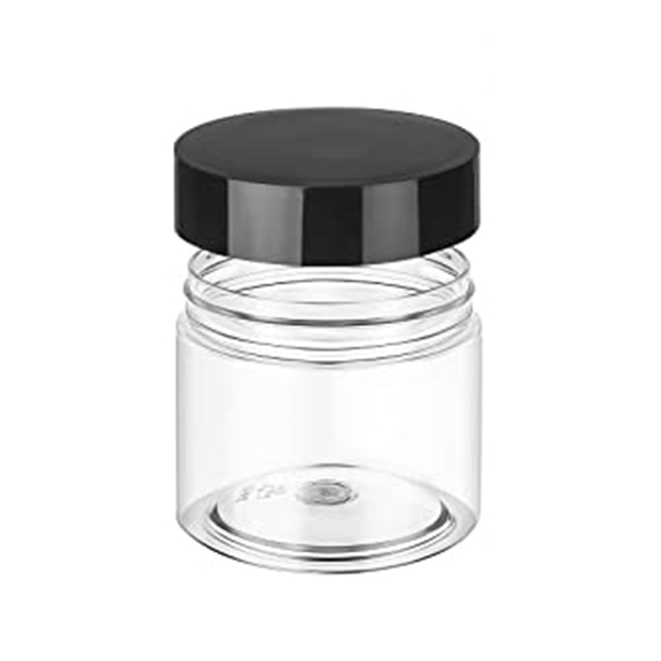 50ml PET plastic cosmetic lotions Essence facial scrub body butter eye cream jar 500g 200g 100g with lids