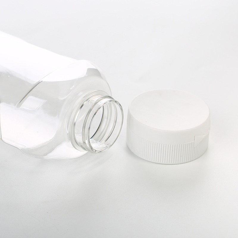 330g 360g 500g 8 ounce salad dressing jars containers for salad dressing with spout pet plastic bottles for jam/ketchup/sauces