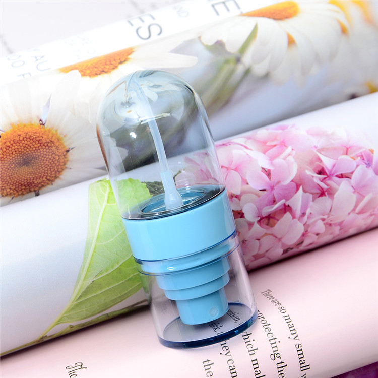 50ml 60ml 90ml 100ml 120ml petg upside down fine mist spray square perfume toner setting spray shampoo lotion bottle