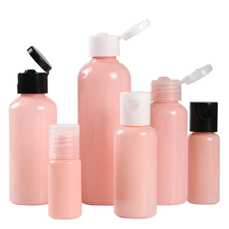 Color cosmetic bottle 30ml travel size 30ml shampoo bottle serum pump bottle 30ml for hotel