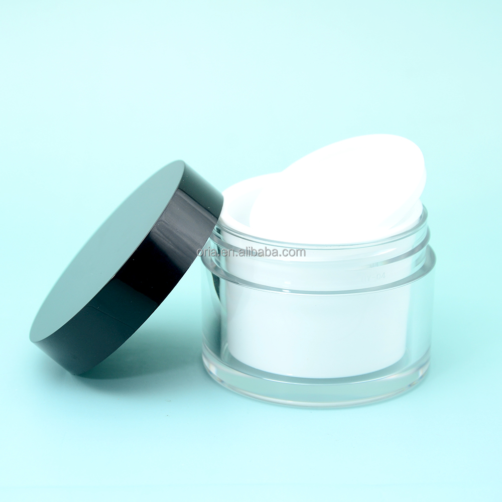 3ML 5ML 10ML 15ML 20ML Empty Sample Plastic Small Pot Jars with Lids Makeup Cosmetic Containers for Creams