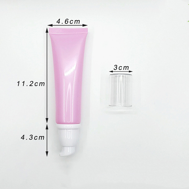 PE Soft Squeeze Tube 30g 50g 100g 80ml Airless Packaging Tube Cosmetic Serum Lotion BB Cream Primer Liquid Foundation Pump Tube