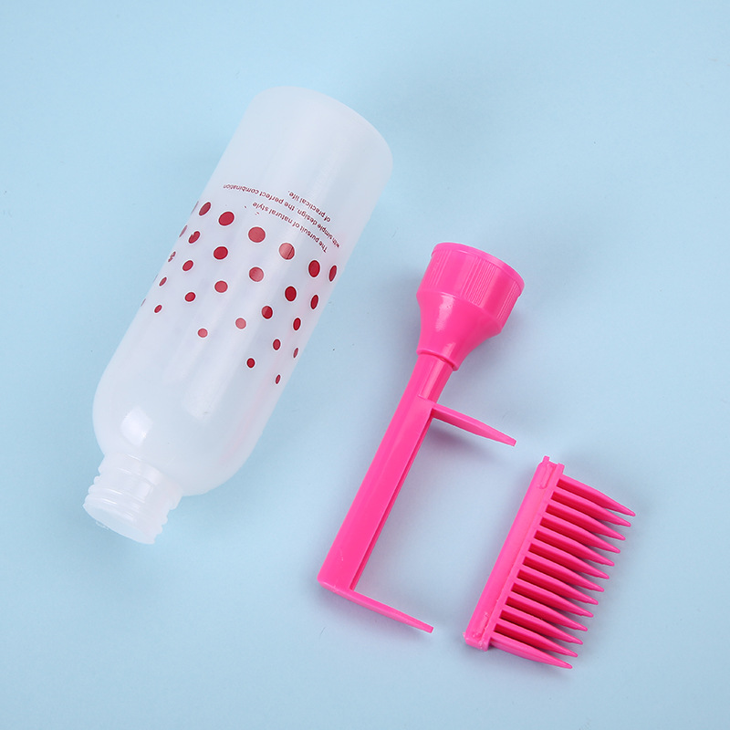 50ml 80ml 100ml 150ml hair comb bottle hair dye brush bottle Home Beauty DIY Bottle