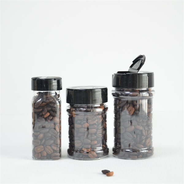 BPA Free 100Ml Storing Spice And Seasoning Powders Jars Clear Safe Plastic Bottle Containers With Shaker Lids