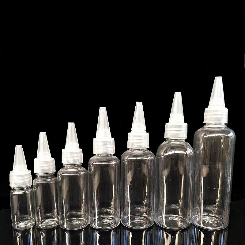 Beauty Salon hair oil bottles squeeze dropper hair oil applicator plastic bottles for hair oil treatment 150ml 200ml 250ml 300ml
