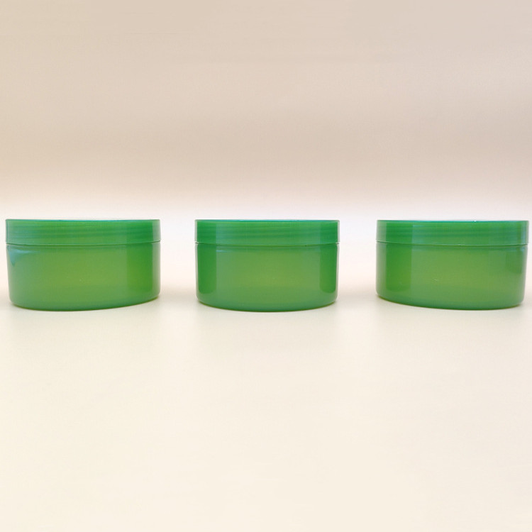 Green PP Jar Aloe Vera Gel Bottle Plastic Cosmetic jar Wide Mouth 250g/8oz 300g/10oz Sleep Mask Packaging aloe-vera-gel-bottle