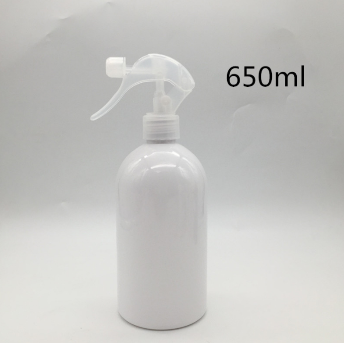 250ml 500ml matt black perfume bottle with trigger sprayer toilet cleaner bottle