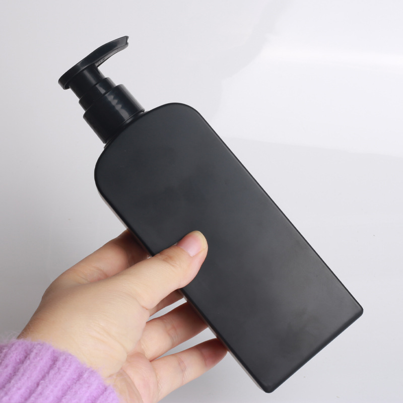 PET PE Shampoo Colorful Matte Bottles 10oz 16oz 300ml 500ml Cosmetic Lotion Packaging Shower Gel Empty Plastic Pump Bottle