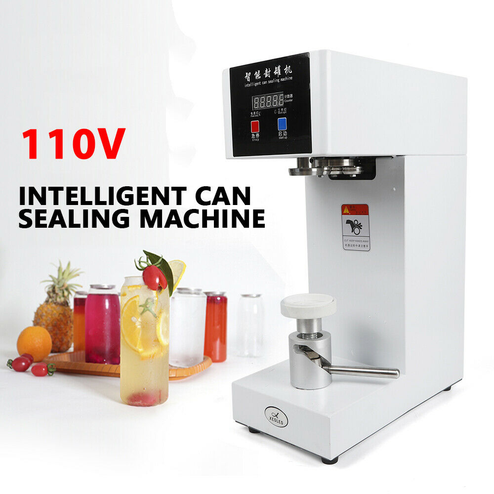 Wholesale table top can seamer food plastic soda can seaming machine electric beverage cup sealing