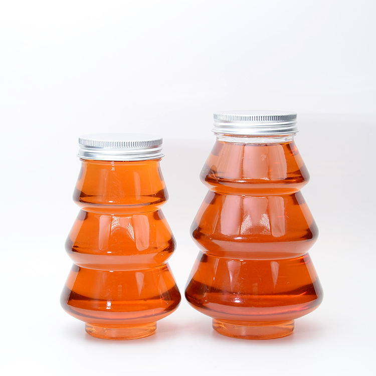 Plastic Juice Empty Jar 400ml 500ml Christmas Tree Clear Bottle Custom Print Logo for Cold Drink Milk Tea Coffee Milk with Cap