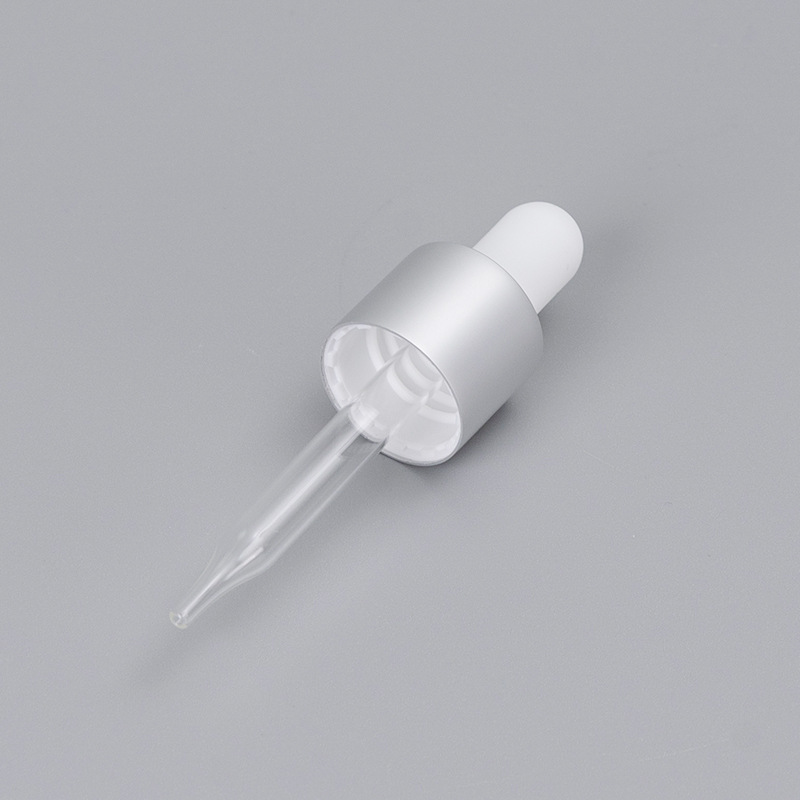 Droppers 18/410 for cosmetic bottles 30ml measuring pipette with cover used for plastic and glass bottle graduated glass pipette