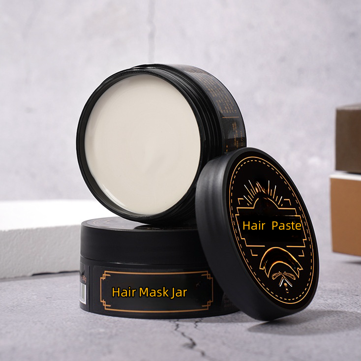 Tooth powder jar 100ml 120ml 150ml 200ml 250ml 300ml 500ml 8oz Black cosmetic jar for cream cosmetic packaging containers