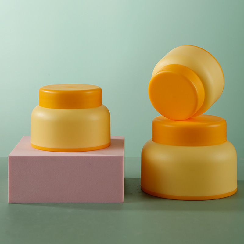 Customize Plastic 15 20 30 40 50g Cream Lotion Container Jars Round Jar Skincare Cream Container Cosmetic Skincare Packaging
