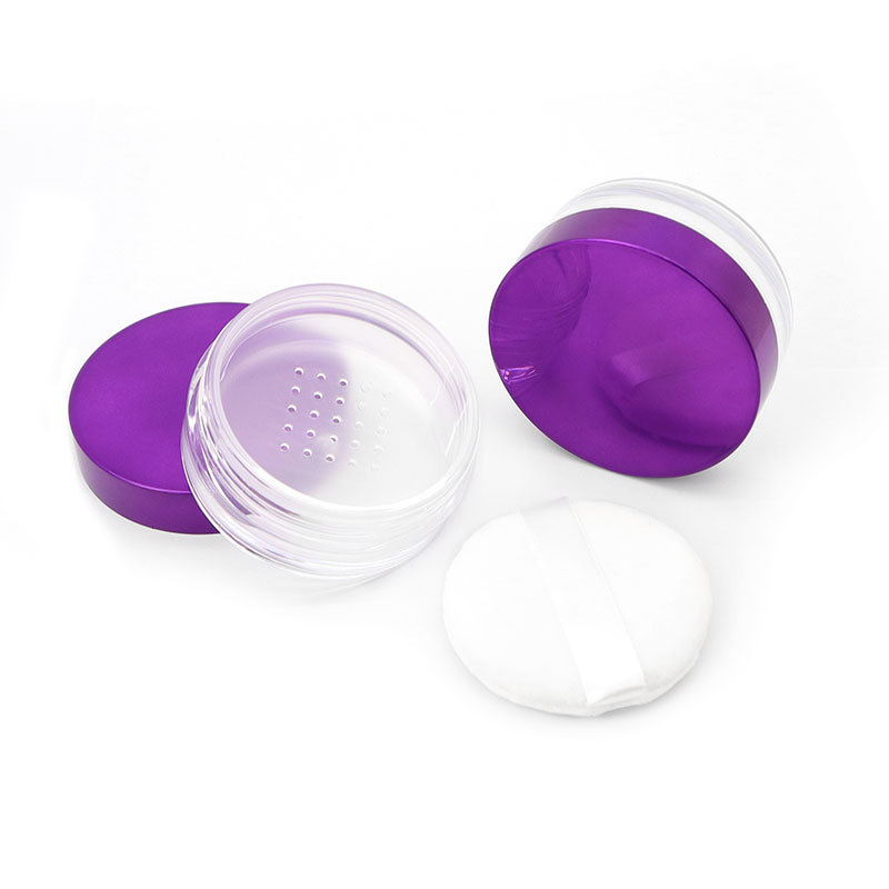loose powder jar 100ml 120ml 150ml 200ml 250ml 300ml 500ml 8oz Black cosmetic jar for cream cosmetic packaging containers