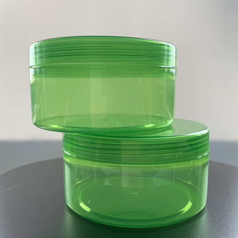 Wholesale Customize Lotion Green Pink Jars Cosmetic Packaging 30g 50g 100g 200g 300g PP Cream Jar for Skin Care Packaging