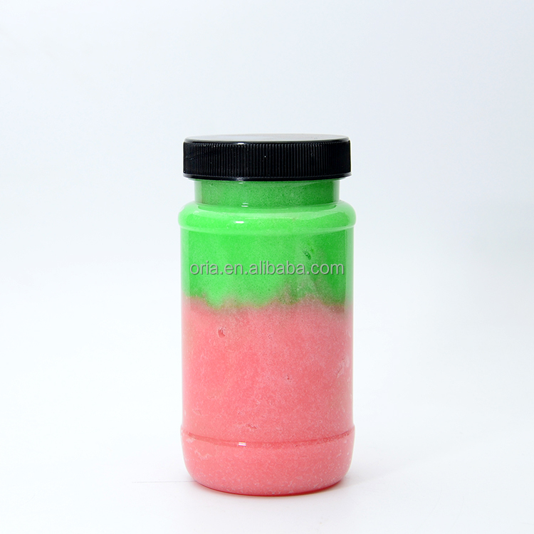 Custom 150ml 250ml Hair care Container empty clear plastic skin care cream cosmetic bottle Hair Oil PET Plastic Jar With Lid