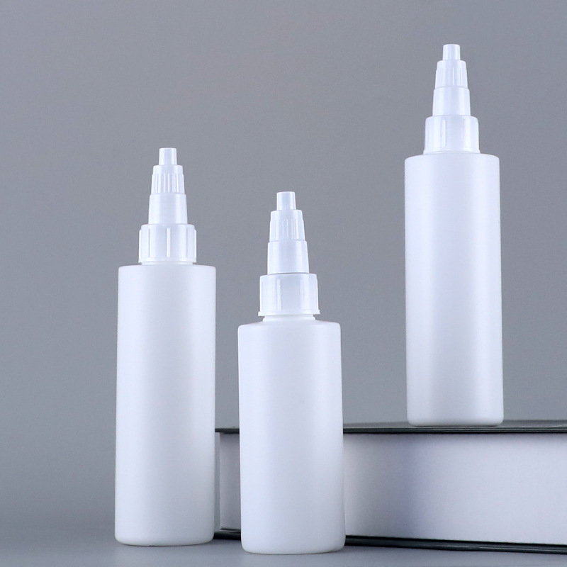 60ml 80ml 100ml Antibacterial ear wash bottle for cats and dogs ear drop bottle for pets Soft silicone tip pe plastic tip bottle