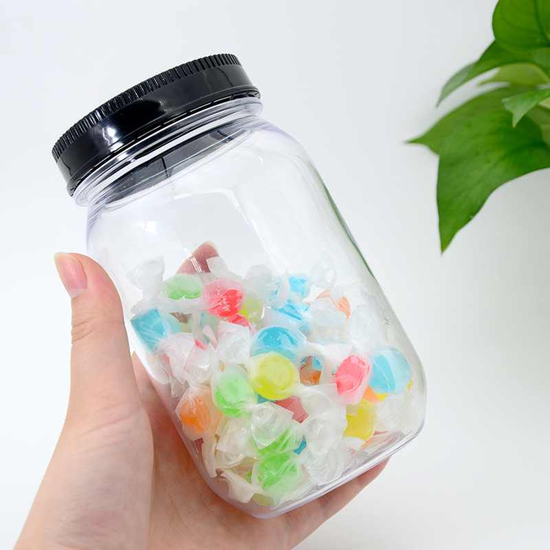 Wholesale Custom mason jar mug with lid 500ml/16oz Mason Jar Water Bottle 20oz Mason Bottle Drinking Cup Containers Packaging